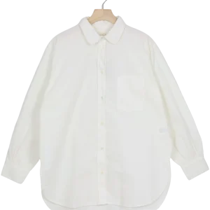 Secondhand Rosa Shirt Poplin GOTS 243975 - Whisper White